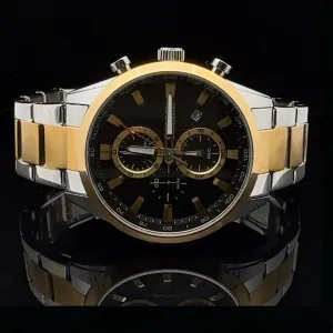 SUSURRUS METAL BACK STAINLESS ICED OUT MENS WATCH I 551688