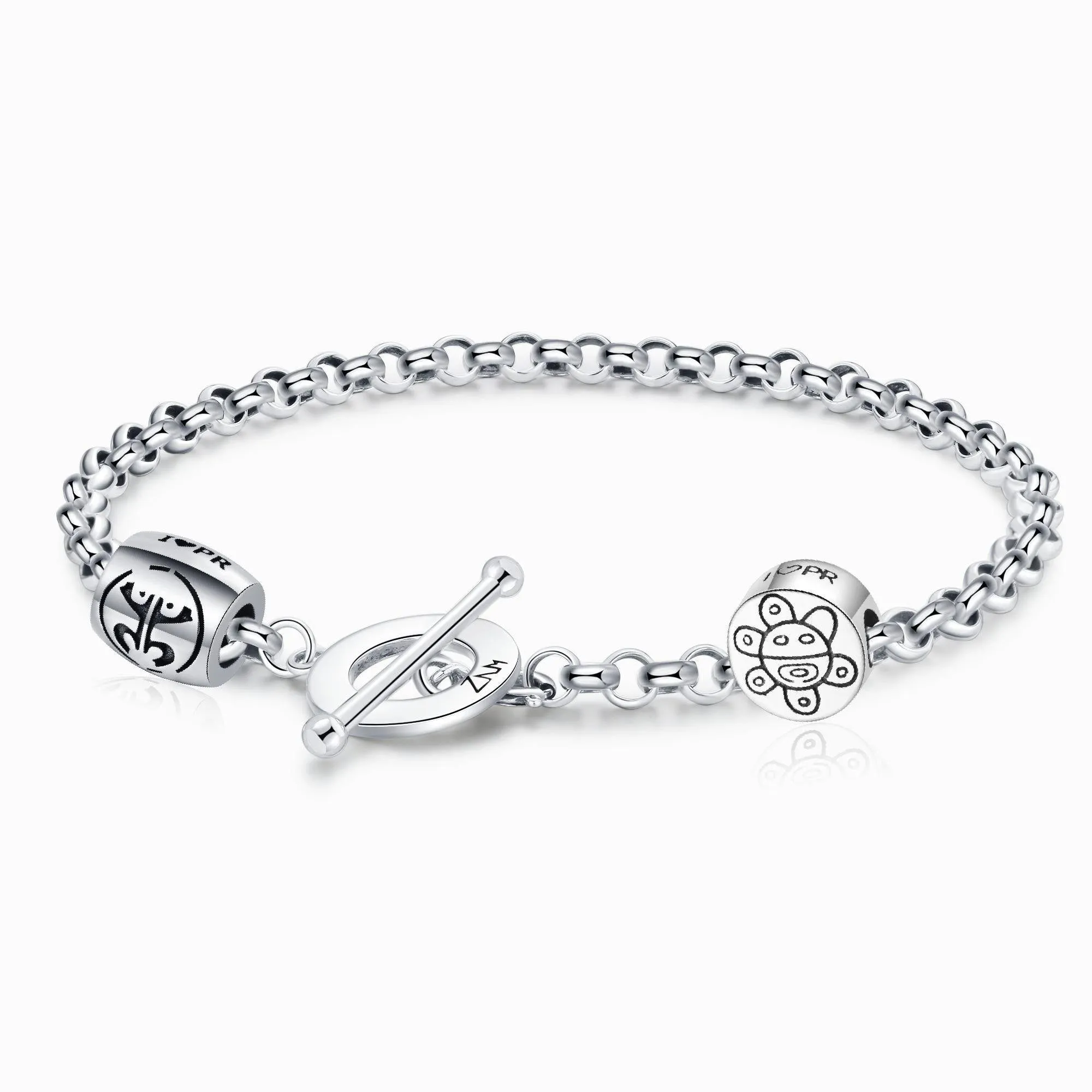 T-bar Chain Bracelet Taino Set