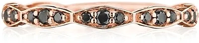 Tacori Black Diamond Wedding Band