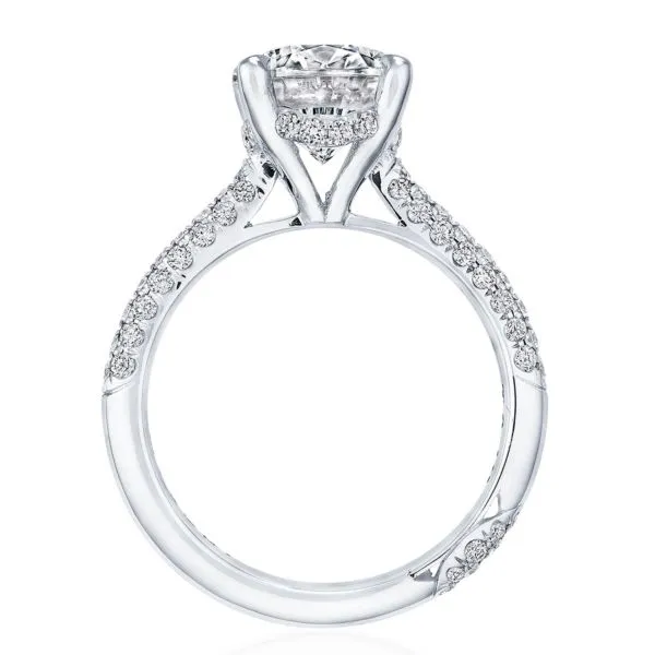 Tacori Pave Set Diamond Engagement Ring