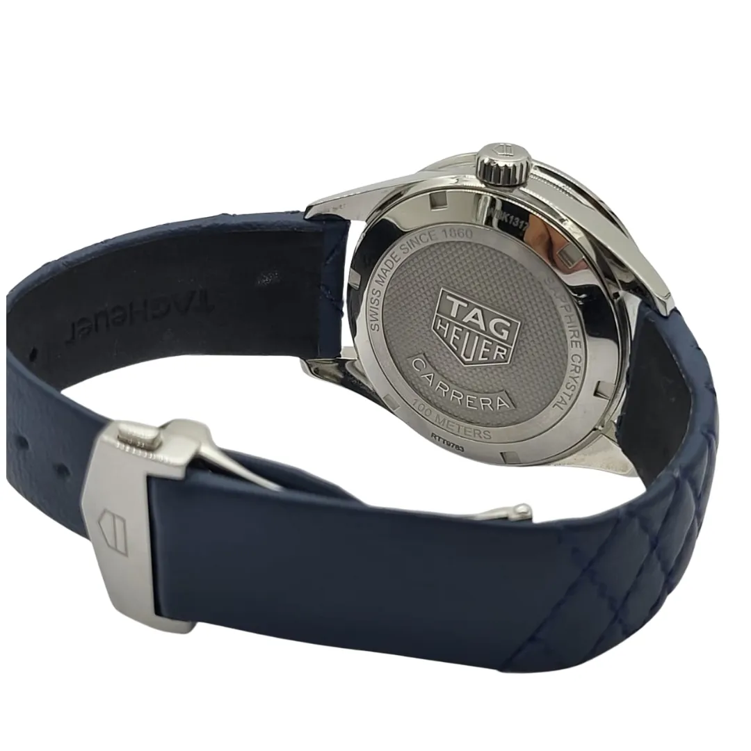 TAG Heuer Carrera WBK1317 Diamond Bezel Quartz Watch 36mm