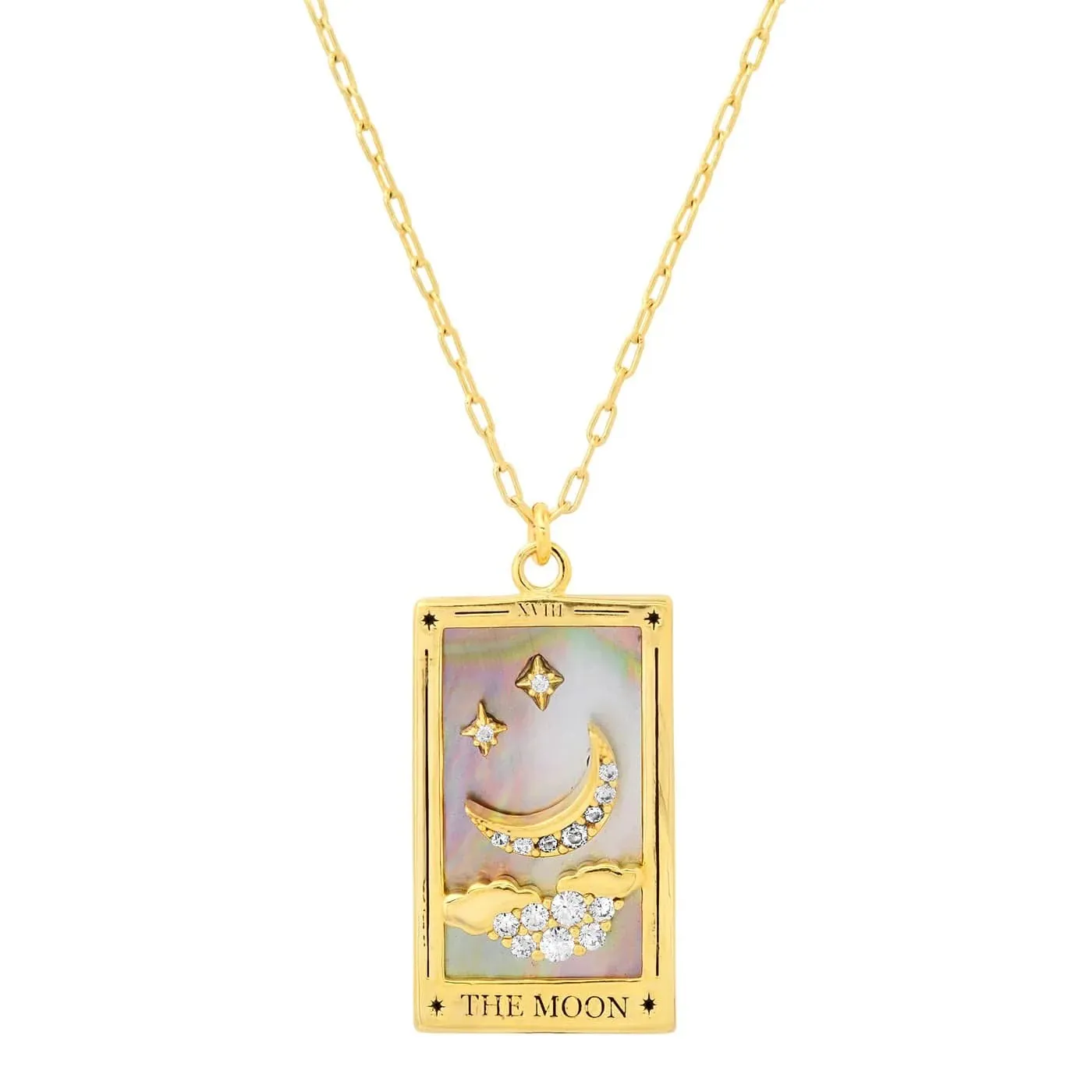 tarot necklaces - the moon