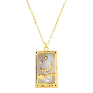 tarot necklaces - the moon