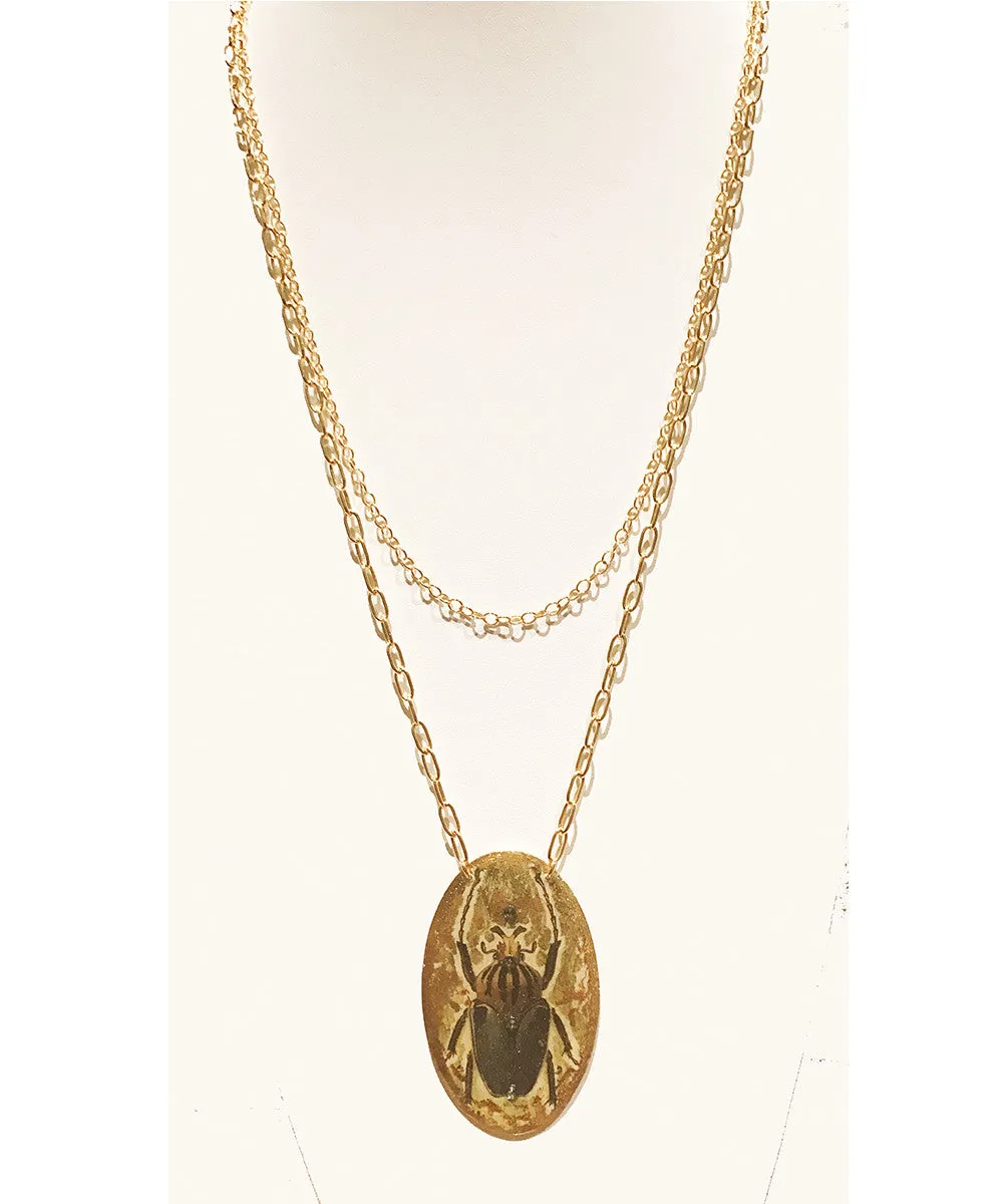 The Beetle Necklace
