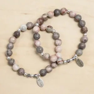 The Irene - Pink Zebra Bracelet