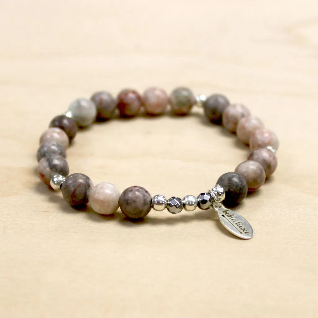 The Irene - Pink Zebra Bracelet