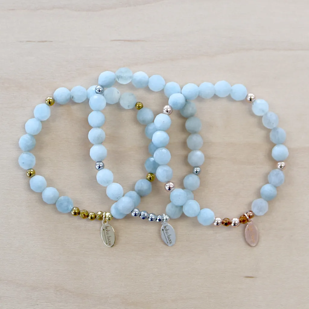 The Iris -  Semi-precious Bracelet