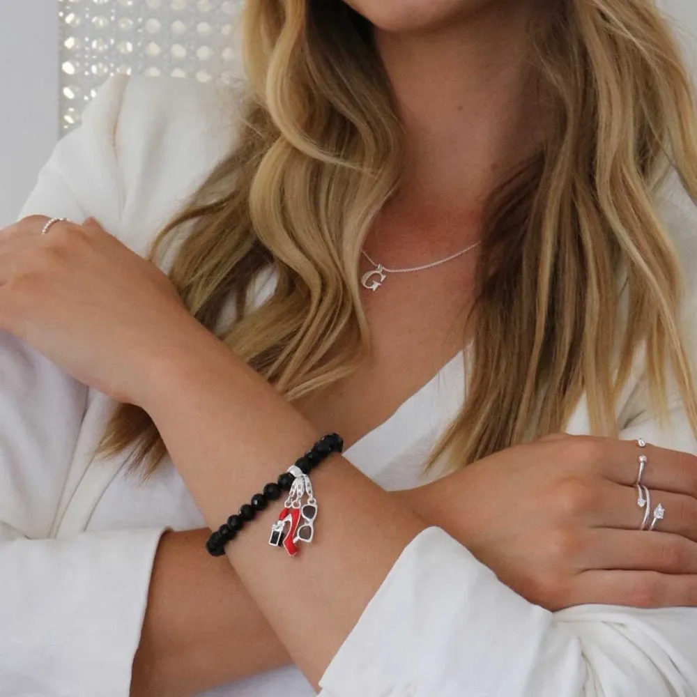 Thomas Sabo C/Club Black Obsidian Bracelet