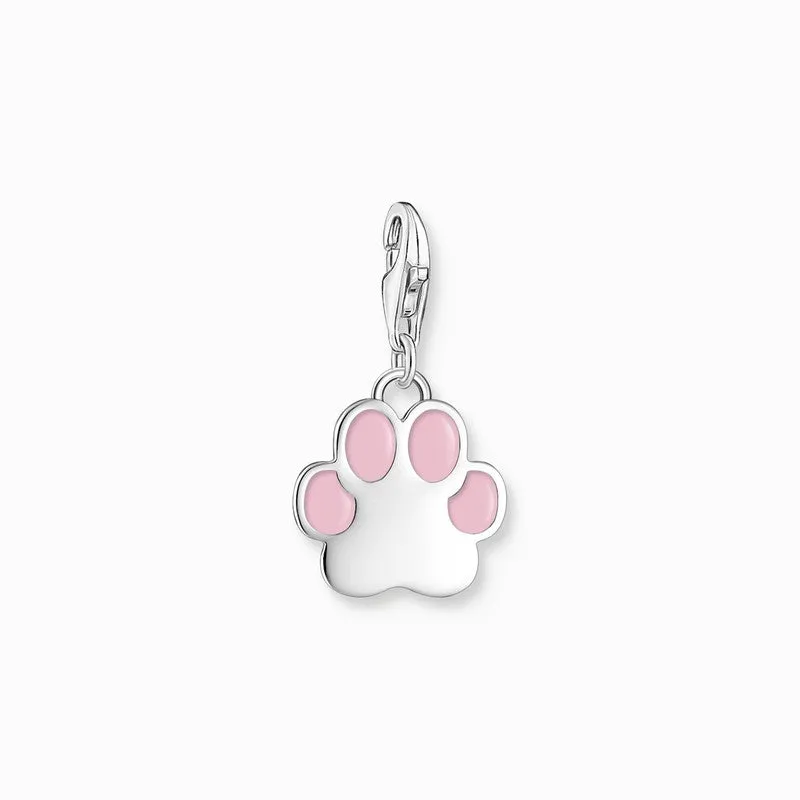 Thomas Sabo Charm Pendant - Pink Paw