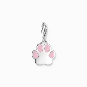 Thomas Sabo Charm Pendant - Pink Paw
