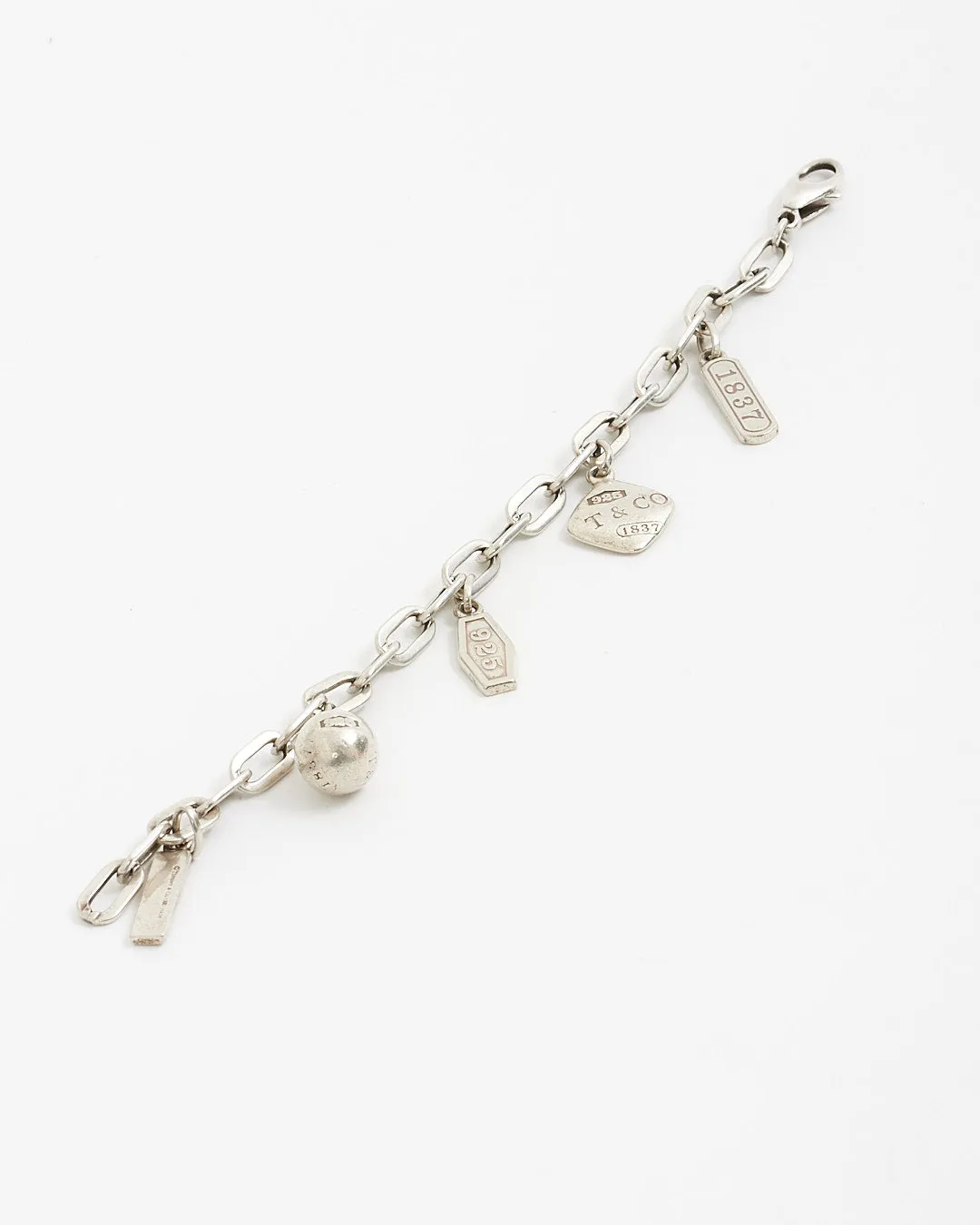 Tiffany Sterling Silver Vintage Charm Bracelet