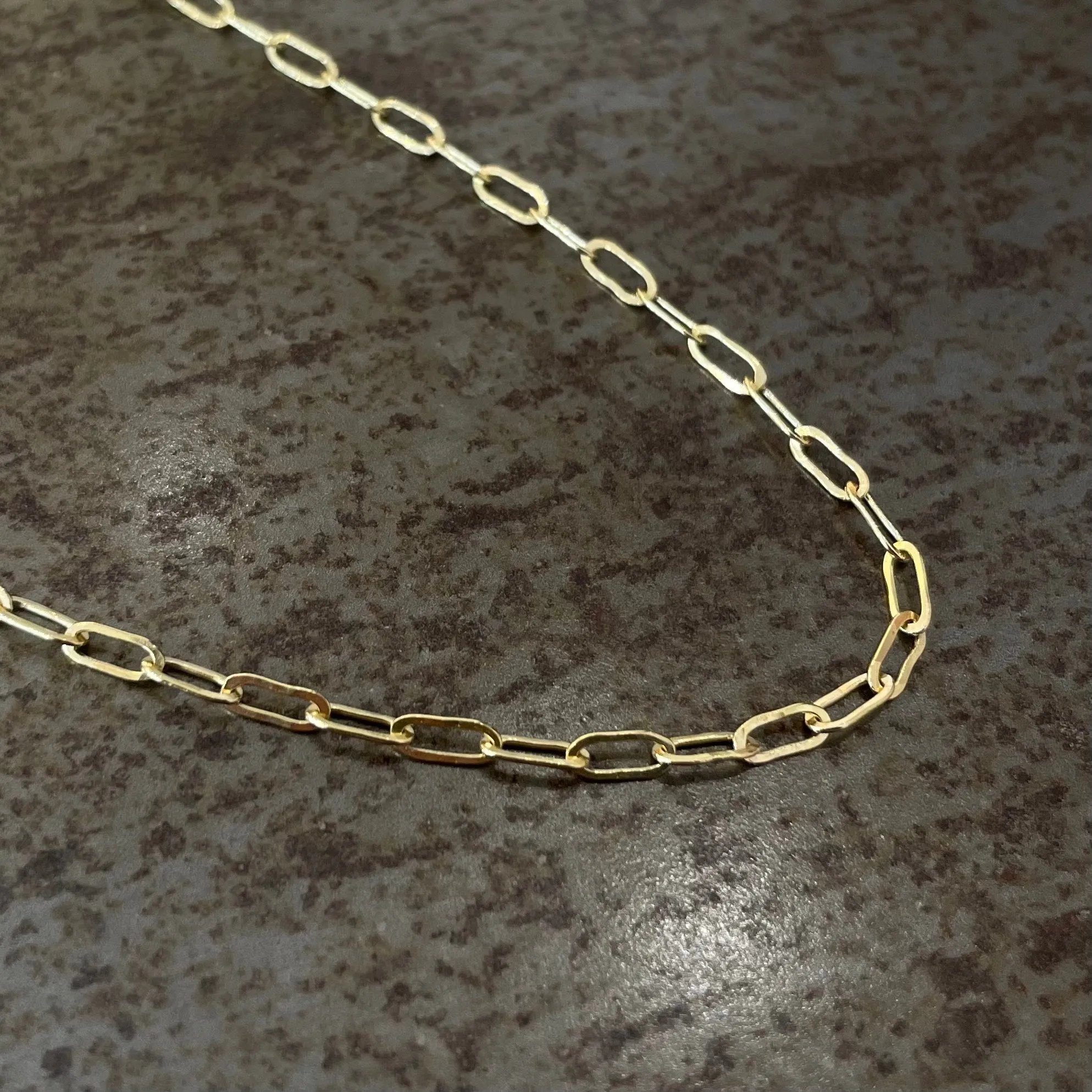 Tivoli  Small Chain Necklace in 20K Peach Gold