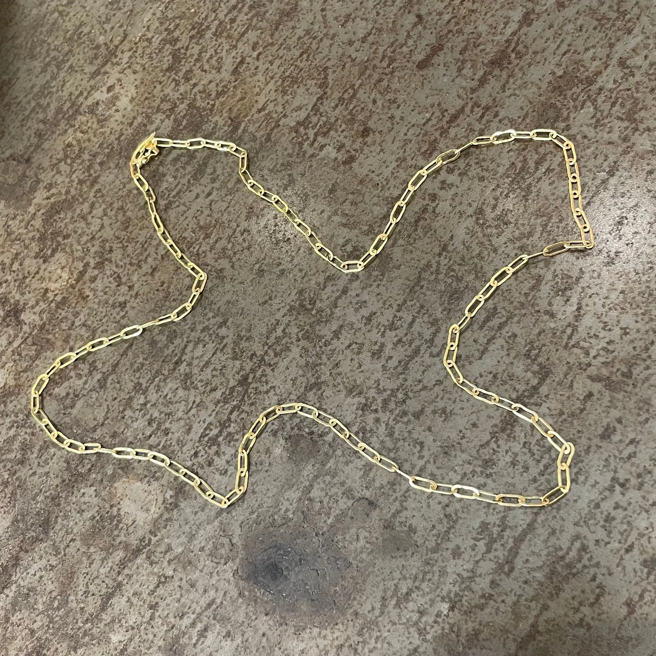 Tivoli  Small Chain Necklace in 20K Peach Gold