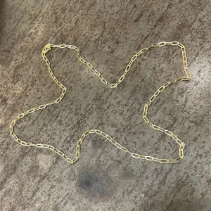 Tivoli  Small Chain Necklace in 20K Peach Gold