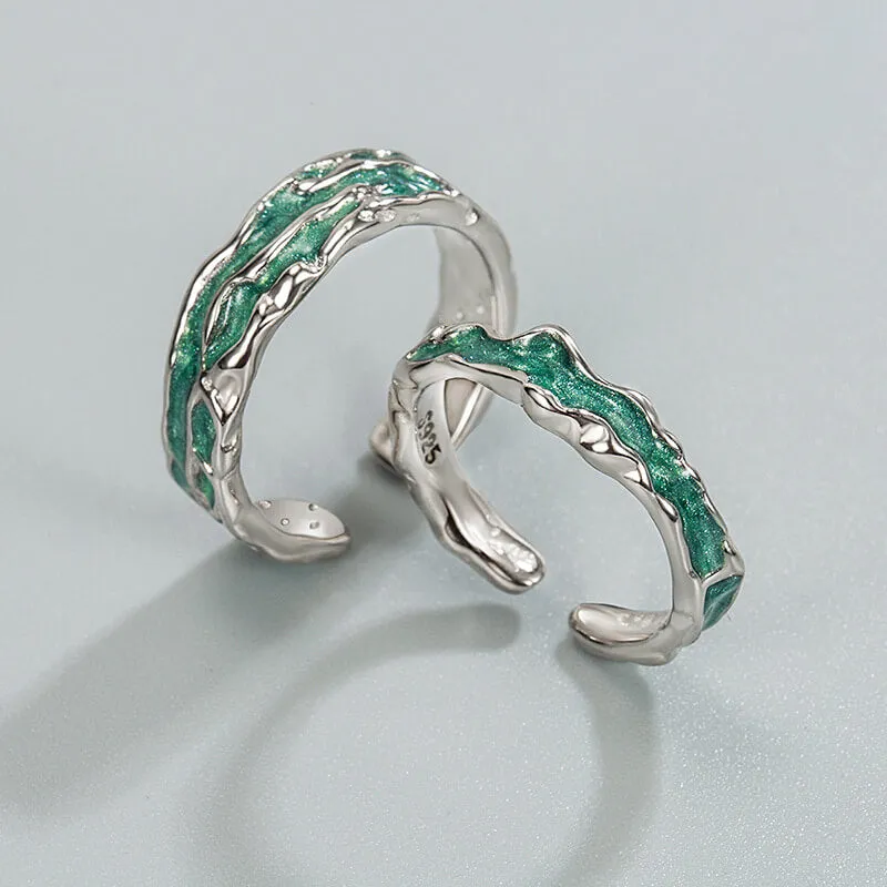 Together to Mountains & Seas Matching Rings