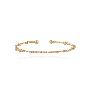 TORSADE BANGLE | GOLD