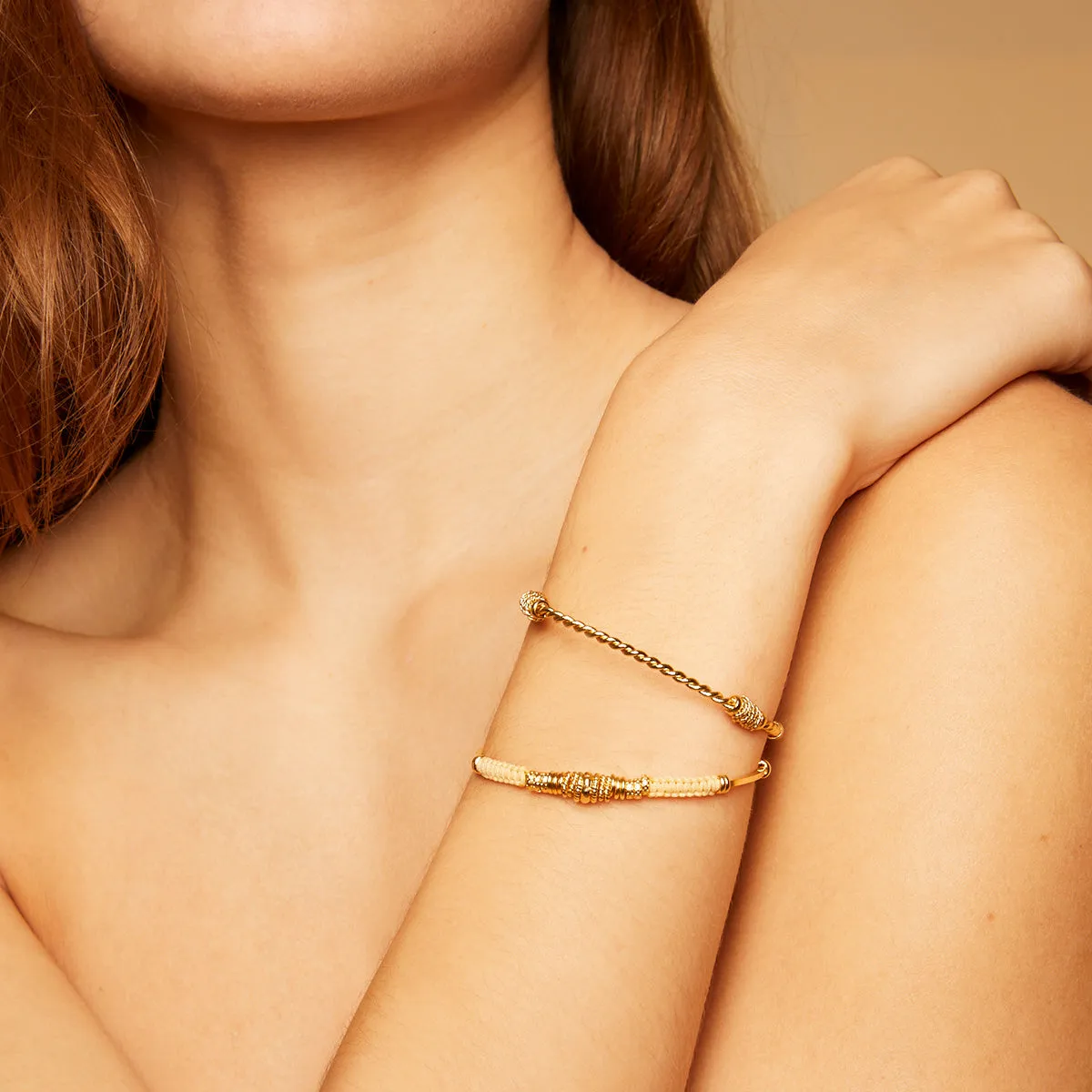 TORSADE BANGLE | GOLD