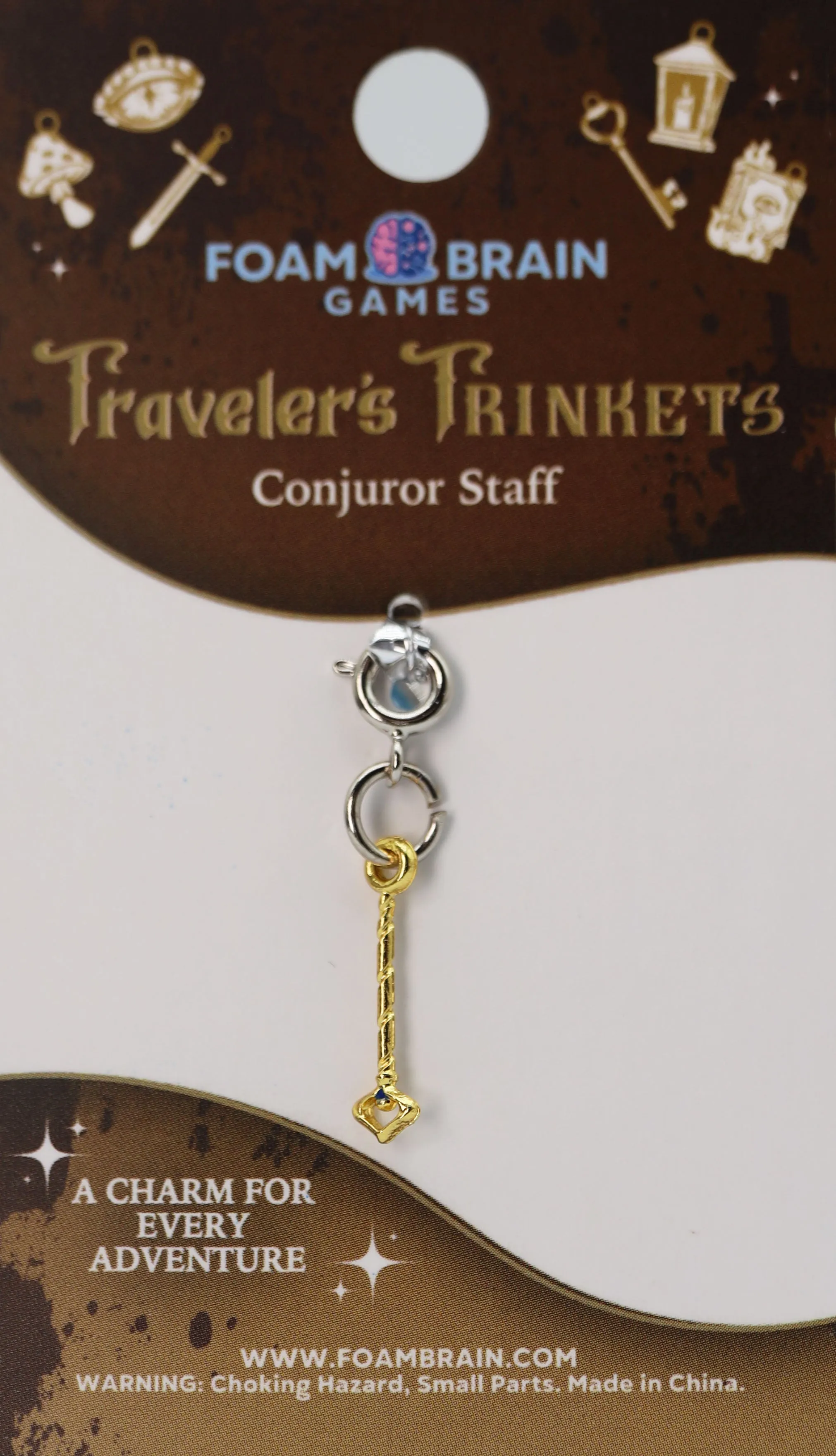 Traveler's Trinkets: Conjuror Staff Charm