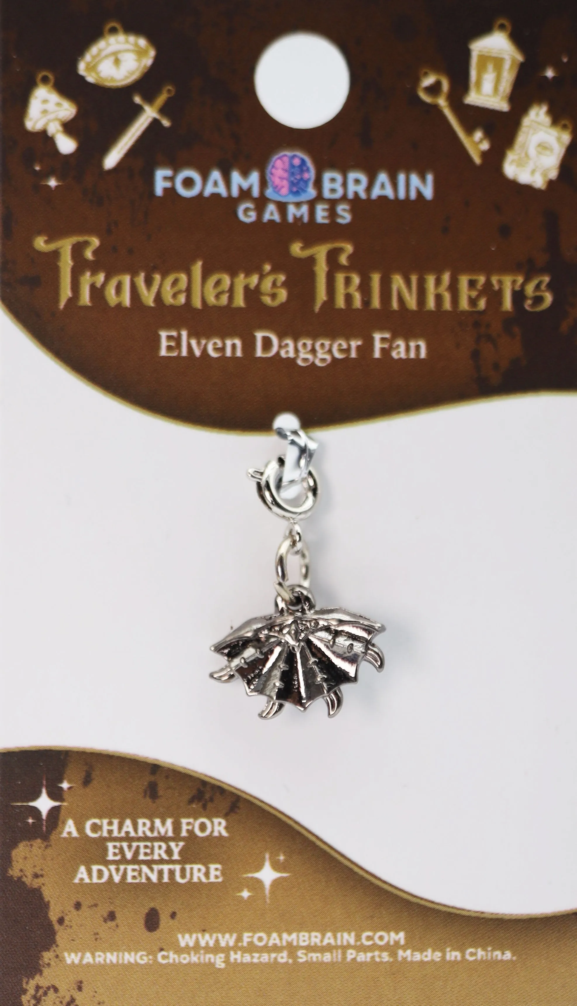Traveler's Trinkets: Elven Dagger Fan Charm