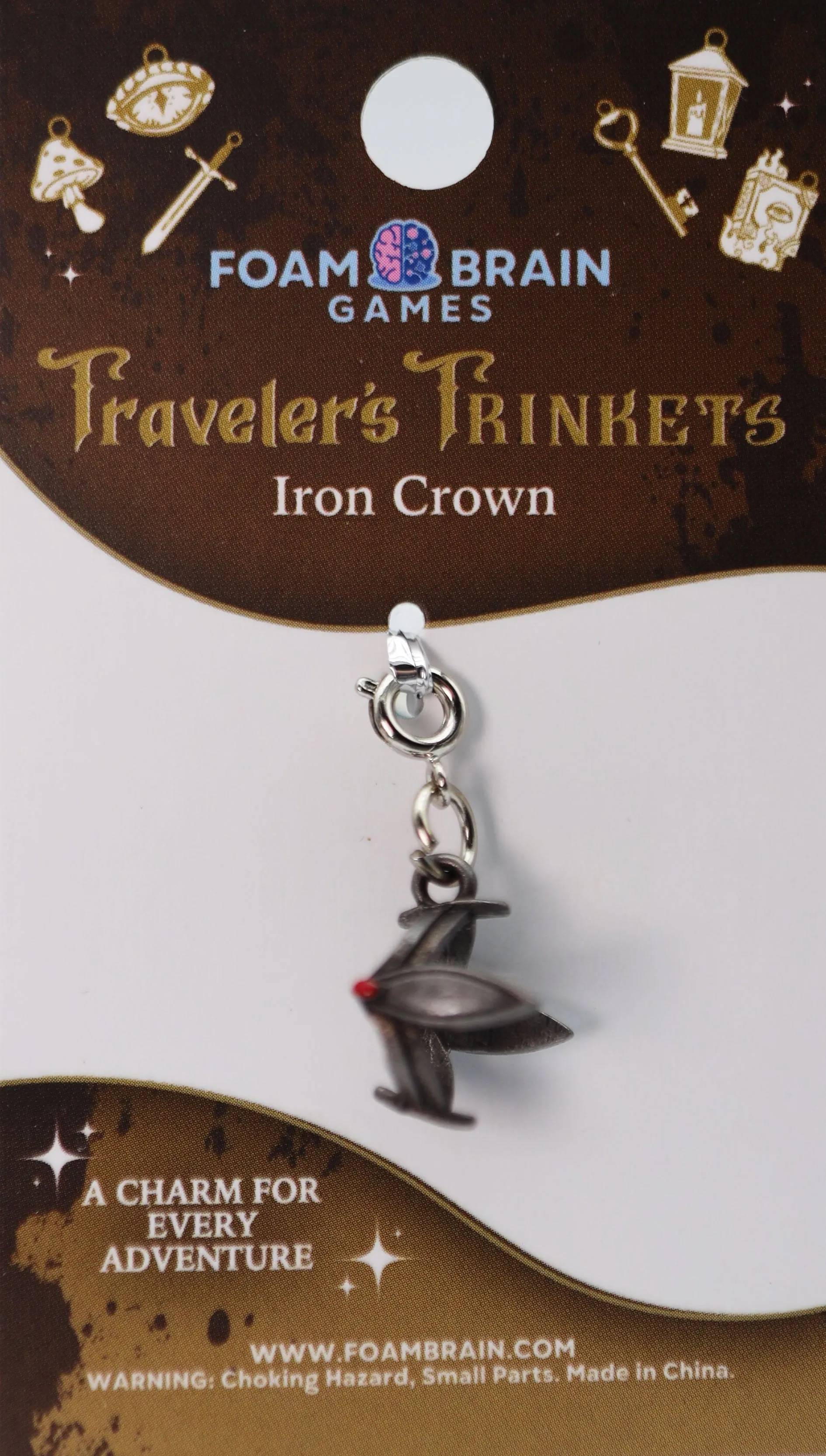 Traveler's Trinkets: Iron Crown Charm