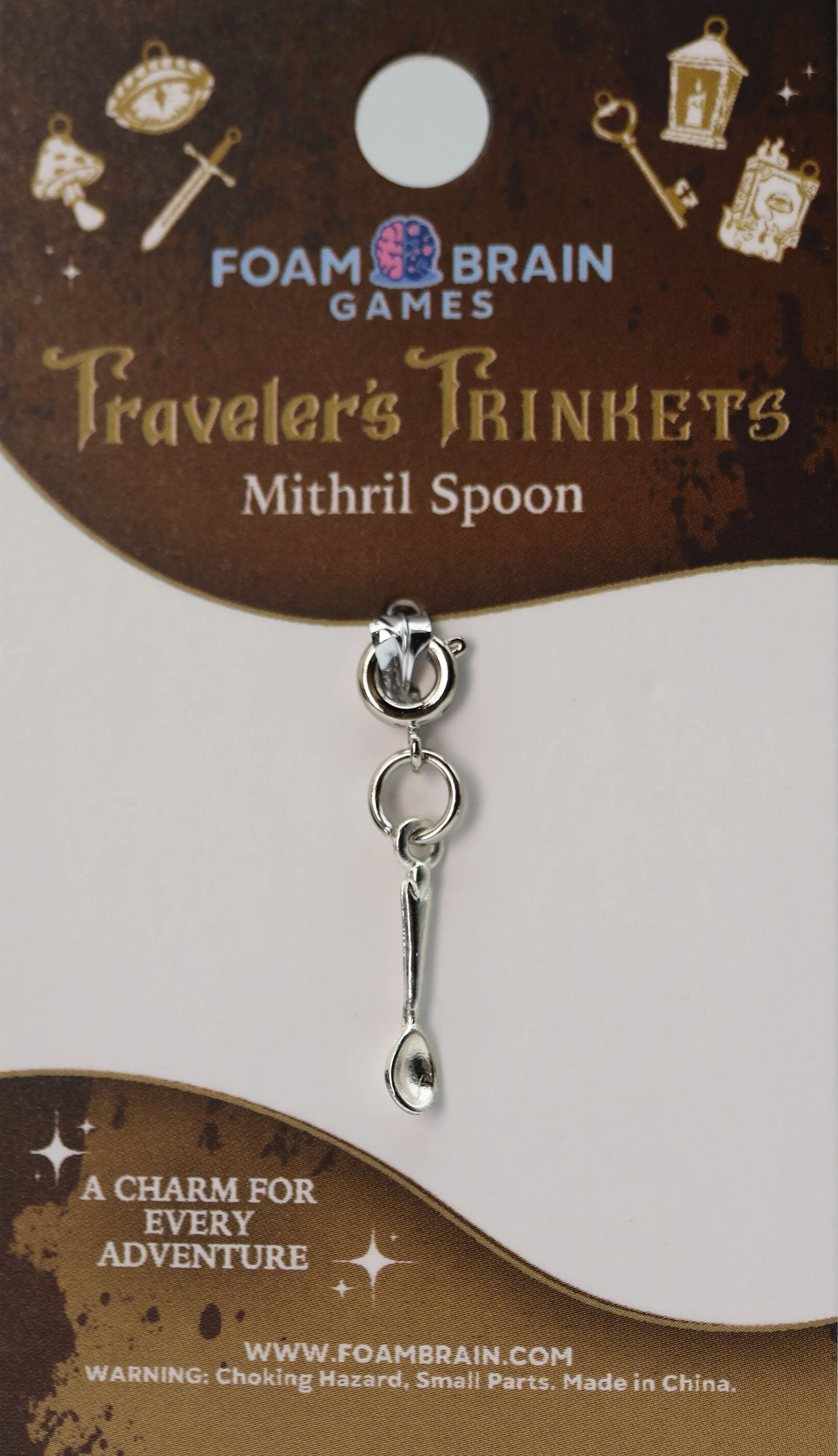 Traveler's Trinkets: Mithril Spoon Charm