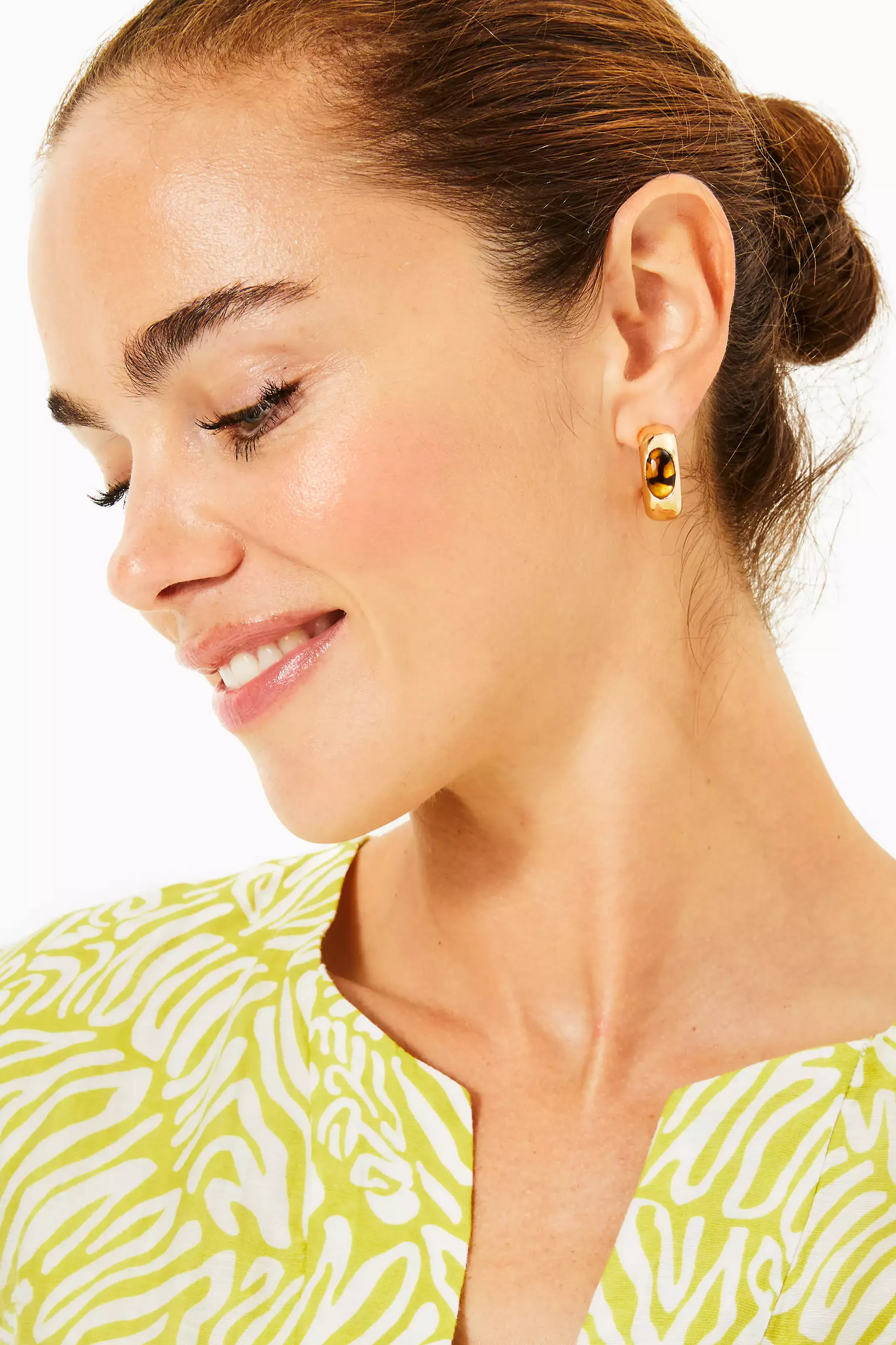 Tropical Rendezvous Hoop Earrings