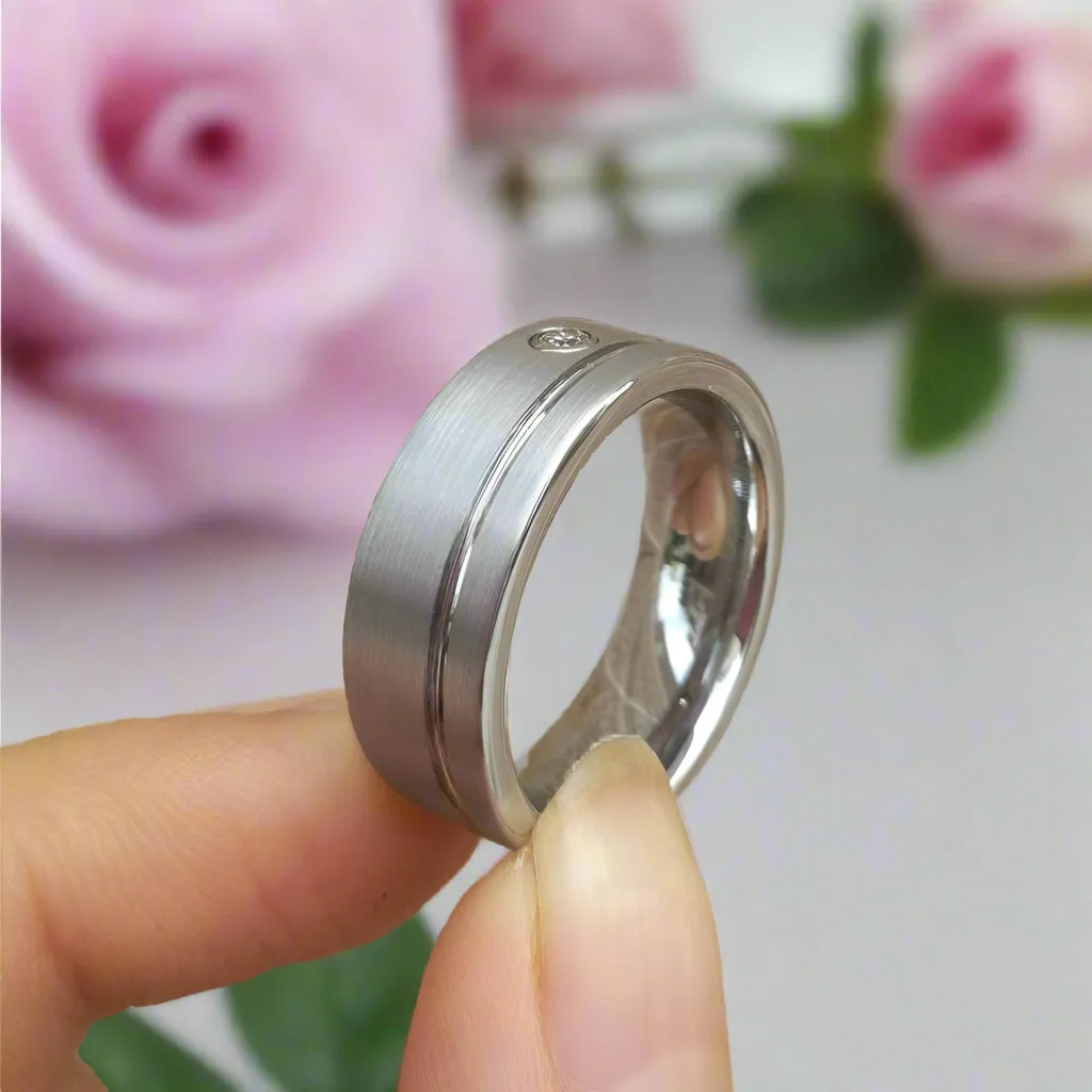 Tungsten Carbide Groove Line with Diamond