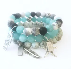 Turquoise Diffuser Stack