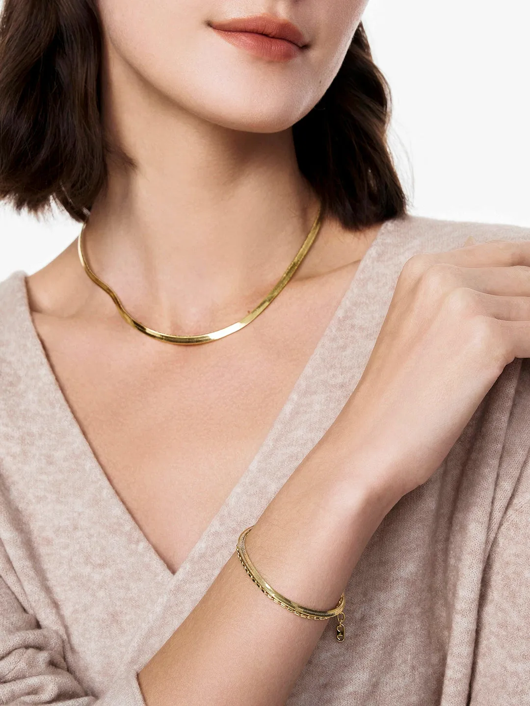 Unisex Snake Chain Necklace