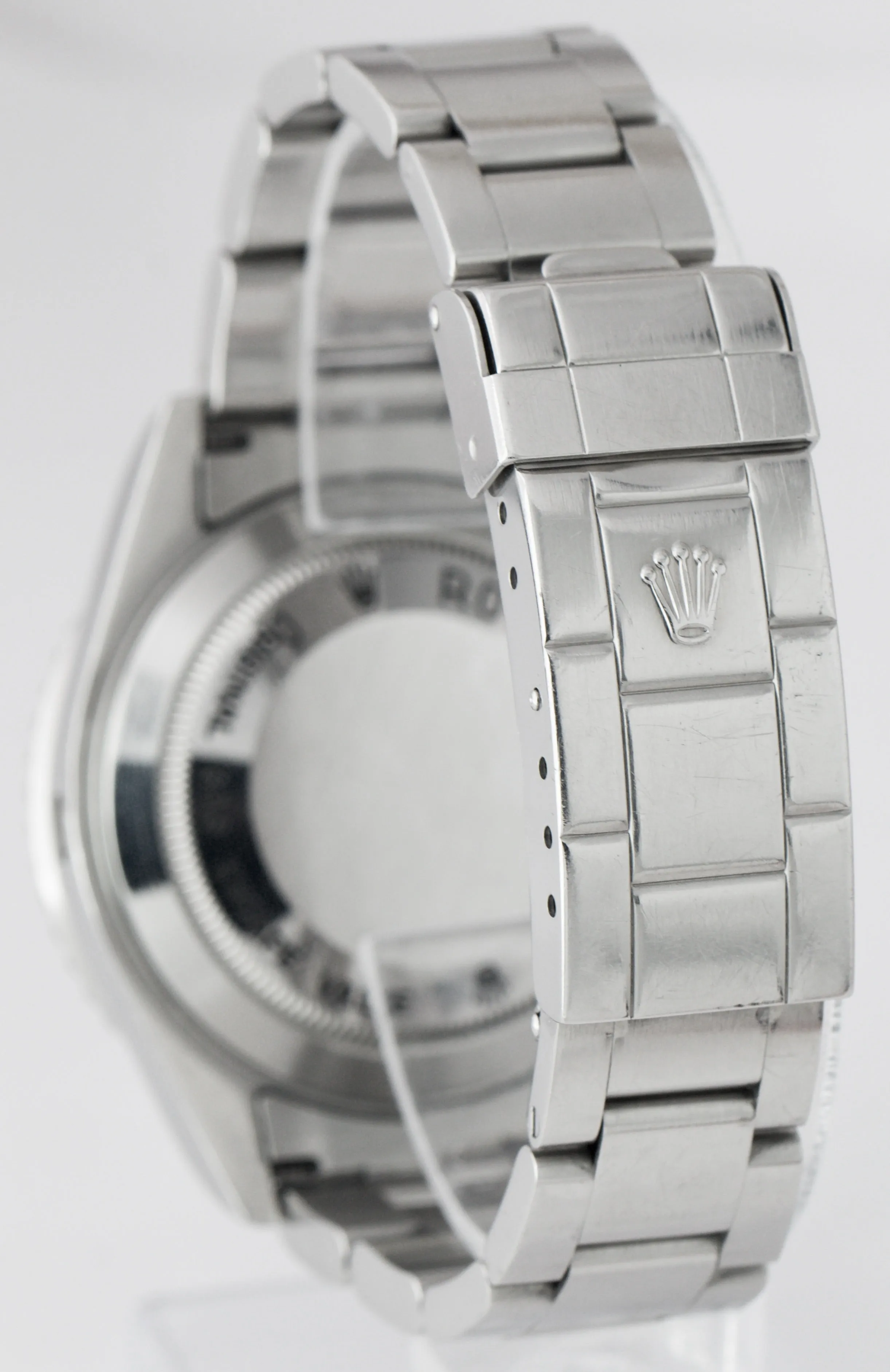 UNPOLISHED Rolex Sea-Dweller Black 40mm Stainless NO-HOLES CASE Watch 16600 B P