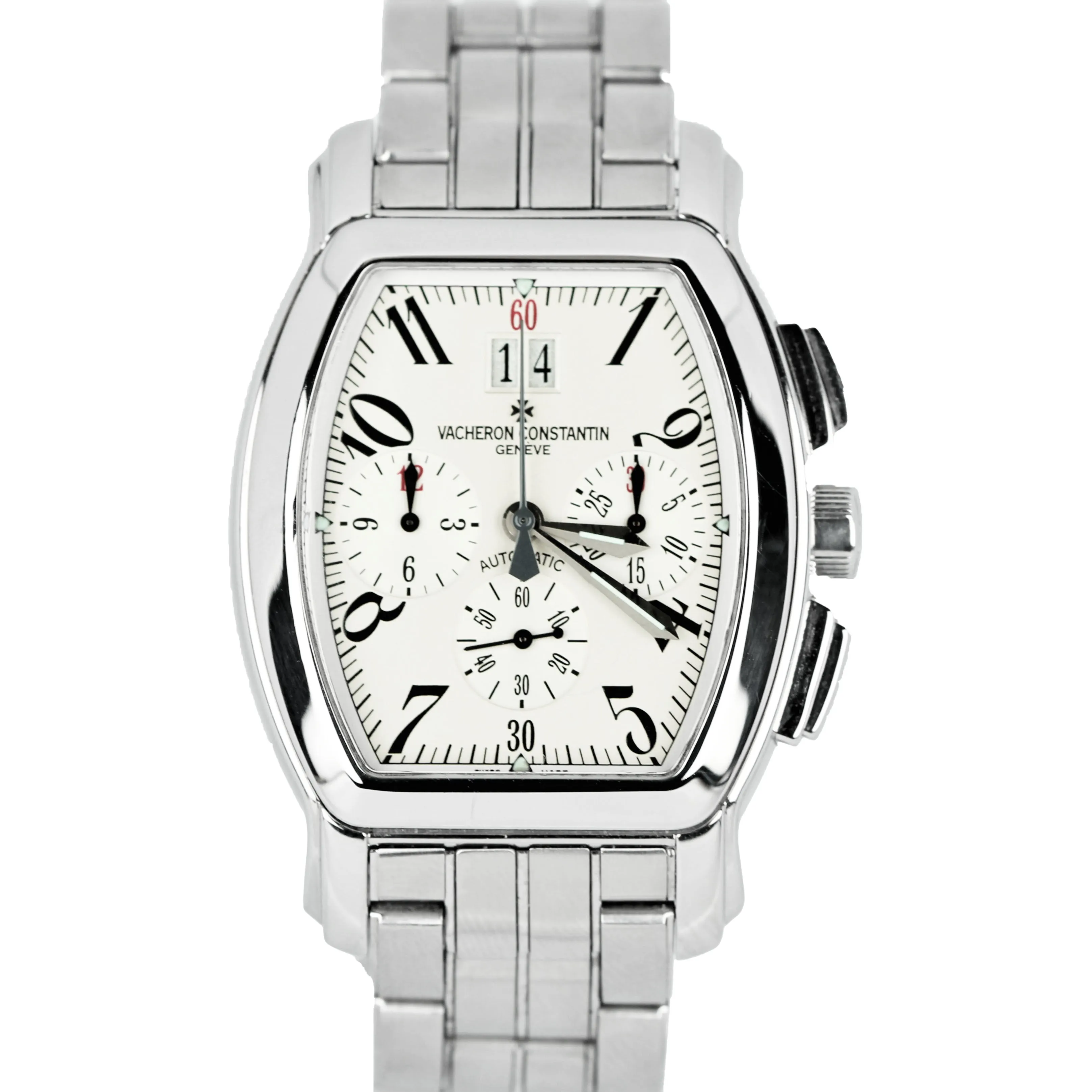 Vacheron Constantin Royal Eagle Chronograph 49145 Stainless White Dial Watch