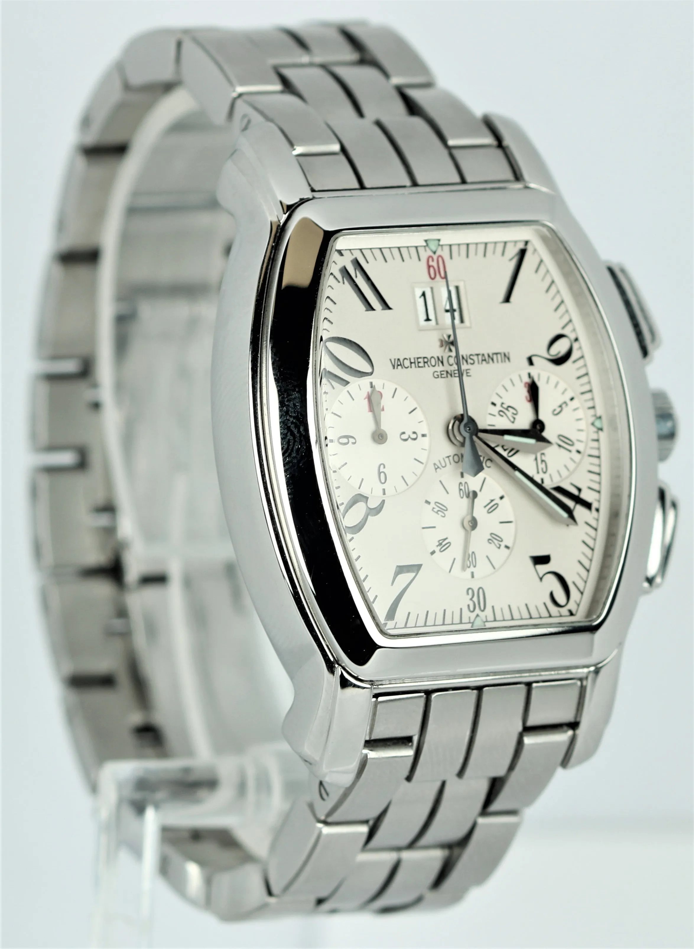 Vacheron Constantin Royal Eagle Chronograph 49145 Stainless White Dial Watch