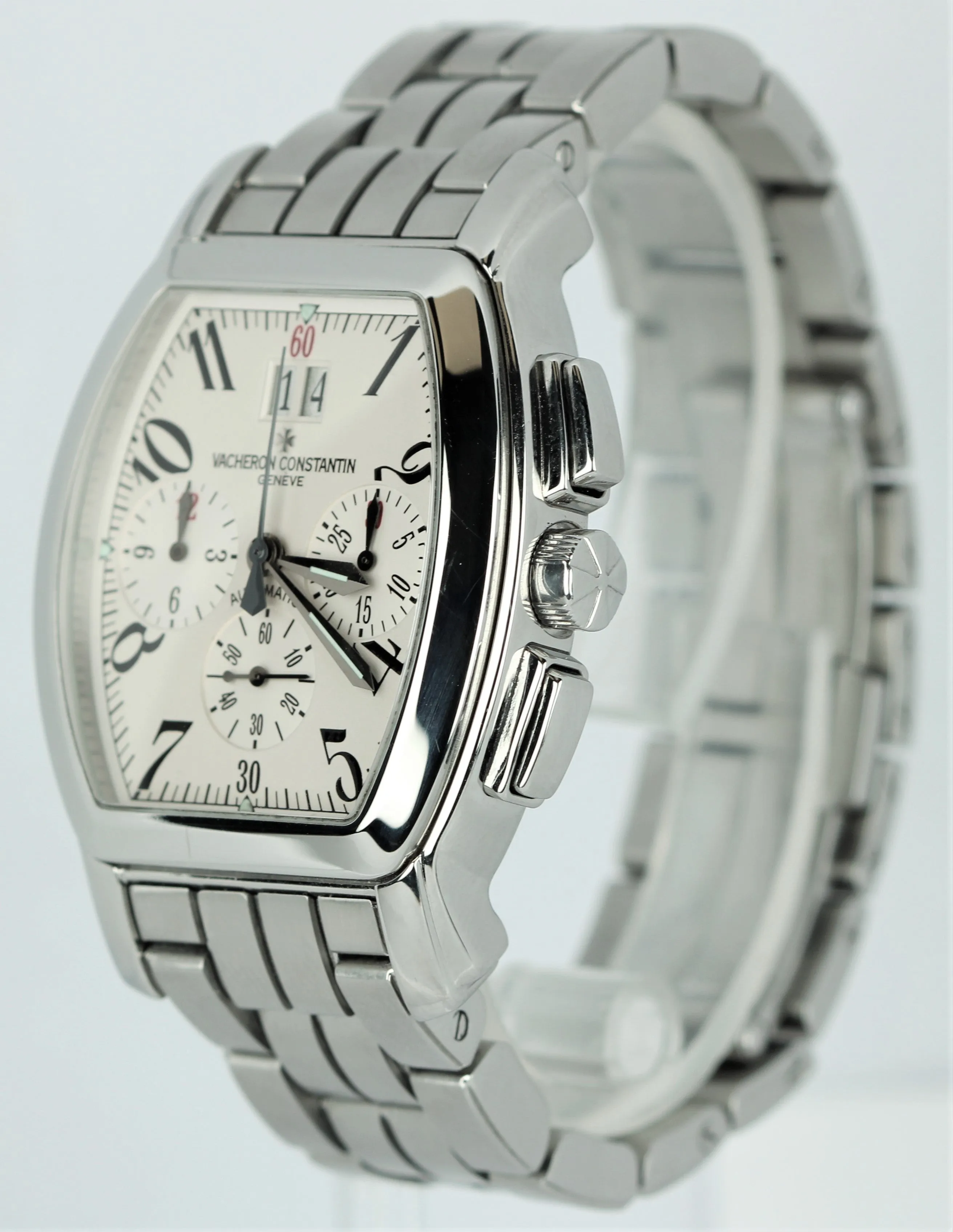 Vacheron Constantin Royal Eagle Chronograph 49145 Stainless White Dial Watch