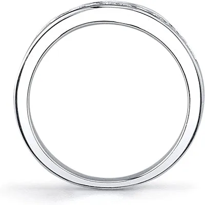 Vatche  Fitted Channel Set Wedding Band