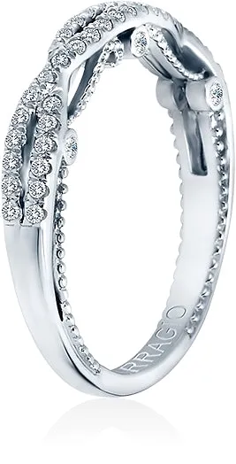 Verragio Pave Twist Diamond Wedding Band
