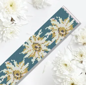 Vertical Peyote Pattern - Bracelet DALHIA