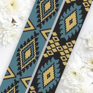 Vertical Peyote Pattern - Bracelet LIMA
