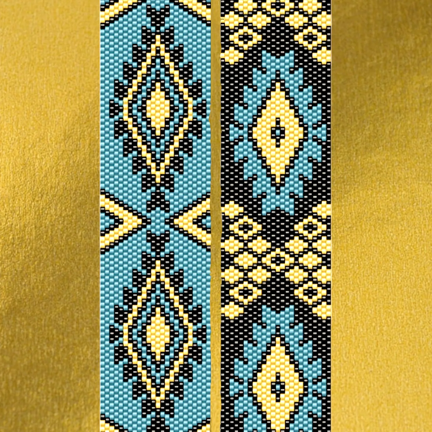 Vertical Peyote Pattern - Bracelet LIMA