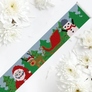 Vertical Peyote Pattern - Bracelet NOEL