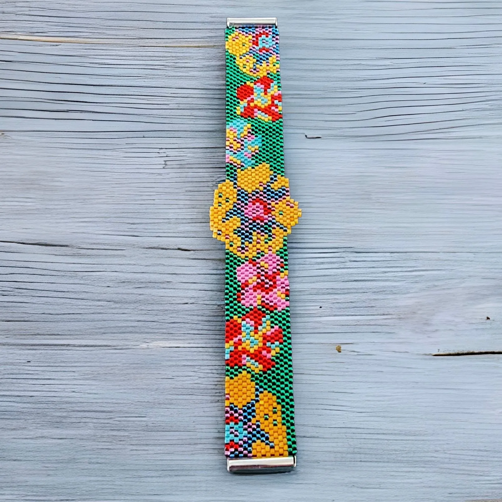 Vertical Peyote Pattern - Bracelet OLGA CLASSIK