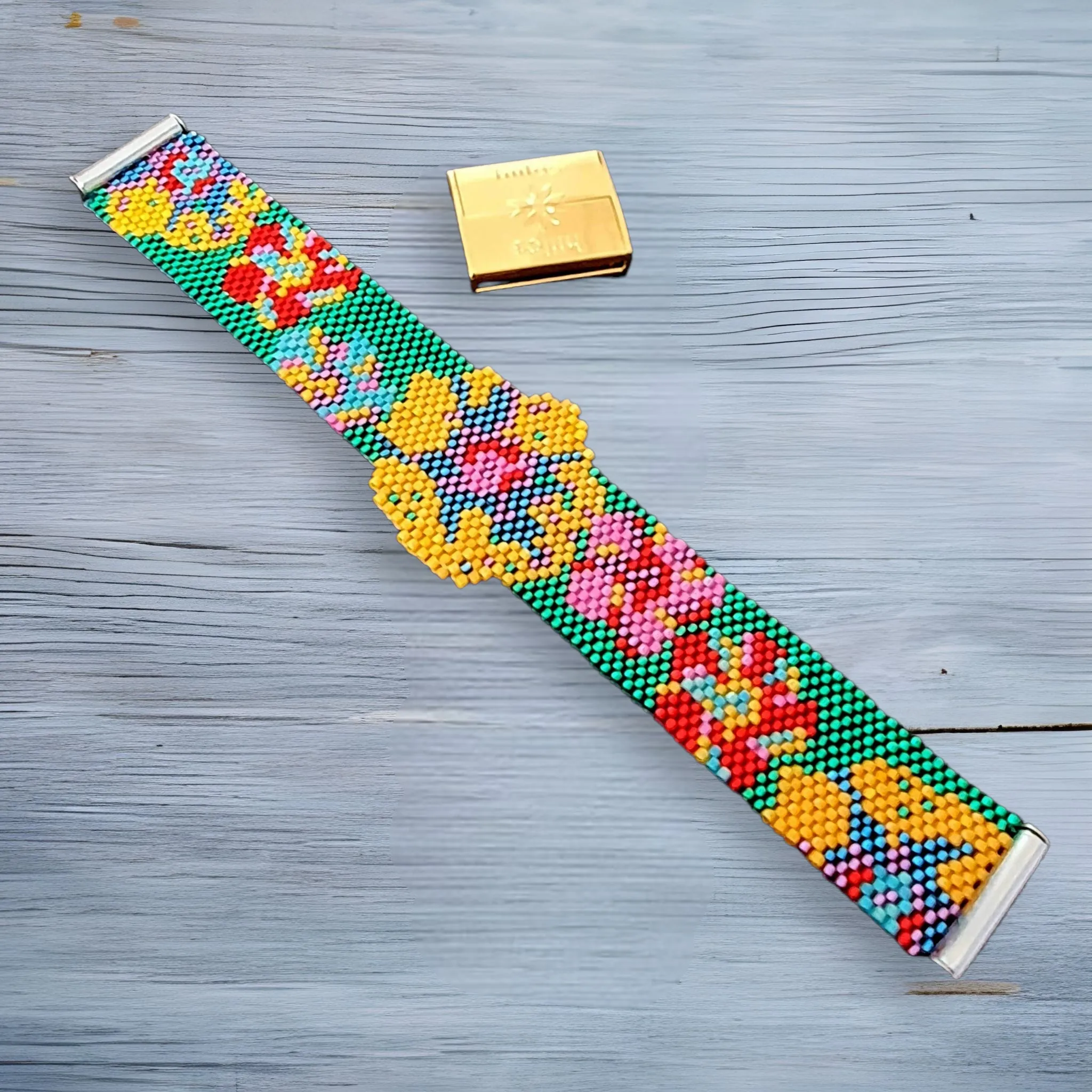 Vertical Peyote Pattern - Bracelet OLGA CLASSIK