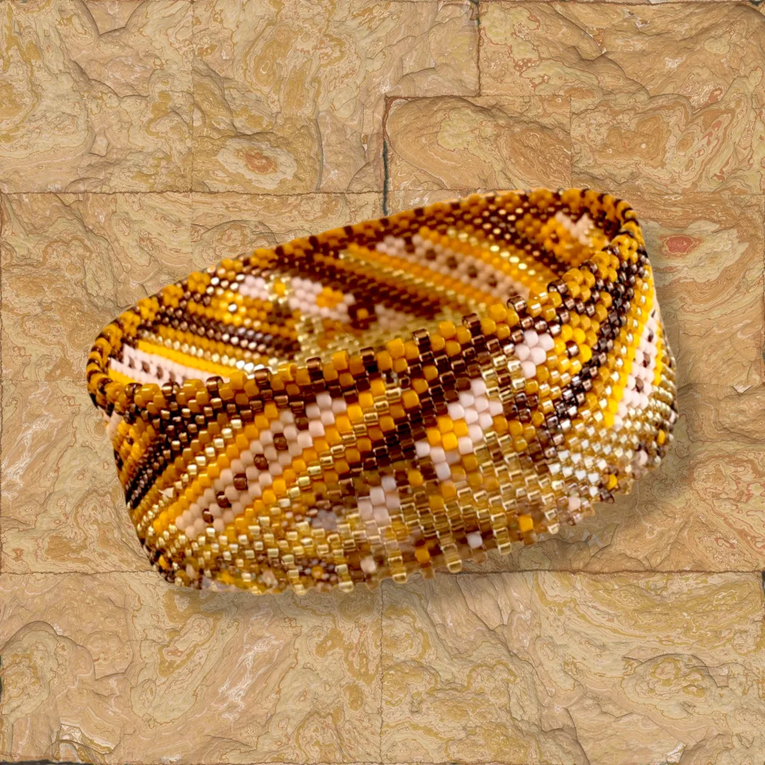 Vertical Peyote Pattern - Bracelet PISE