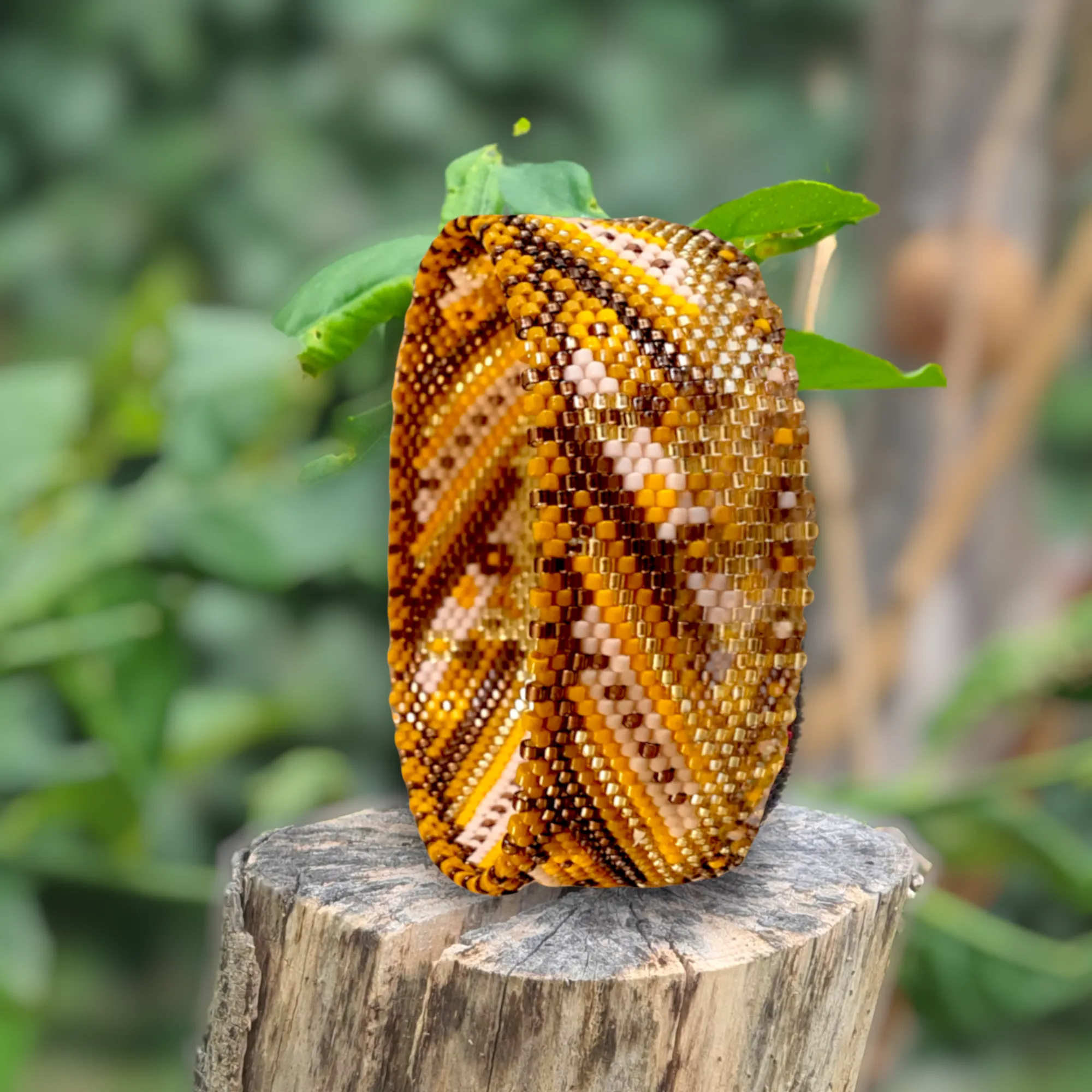 Vertical Peyote Pattern - Bracelet PISE