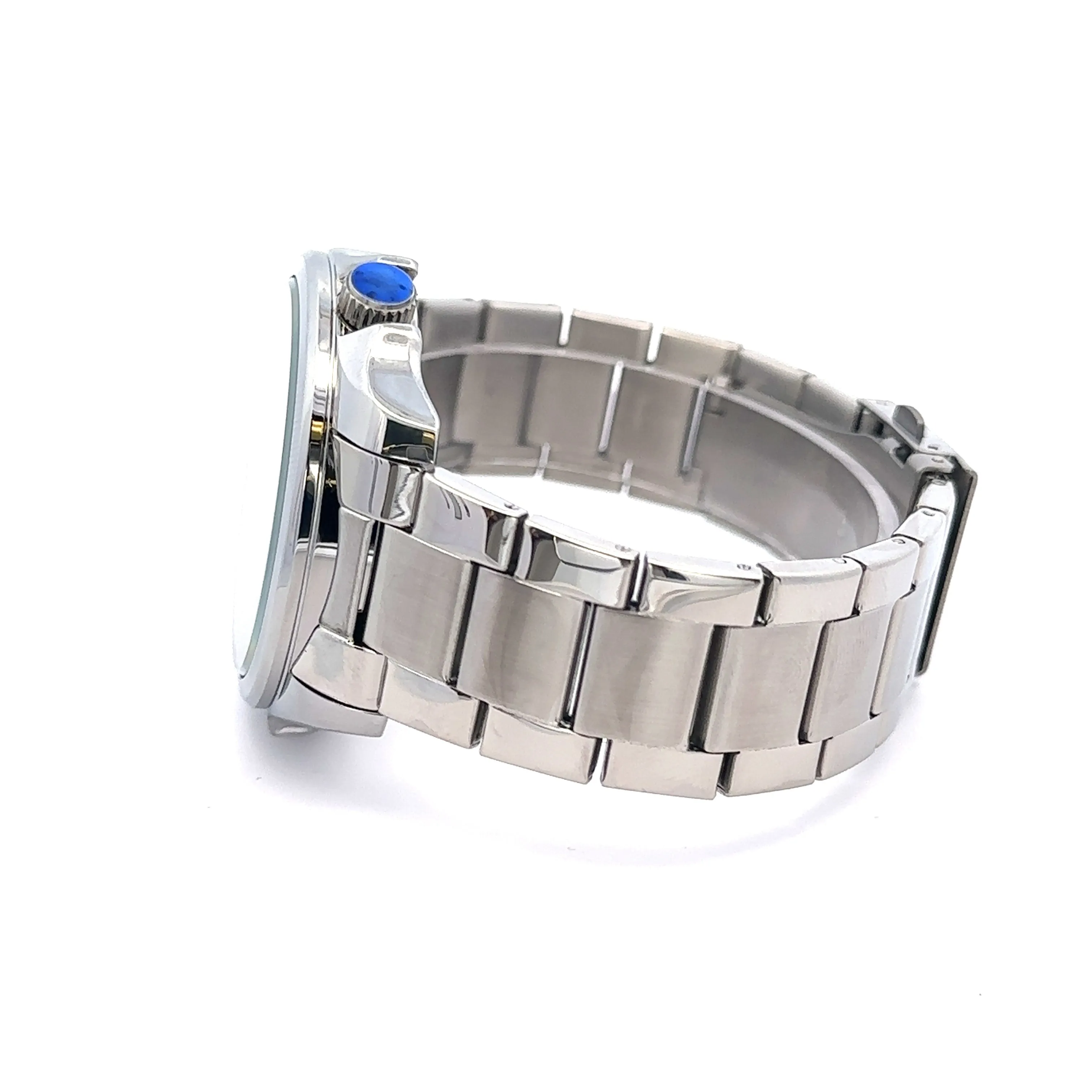 VESTIGE METAL BACK GREEN CURREN ICED OUT WATCH I 5517922