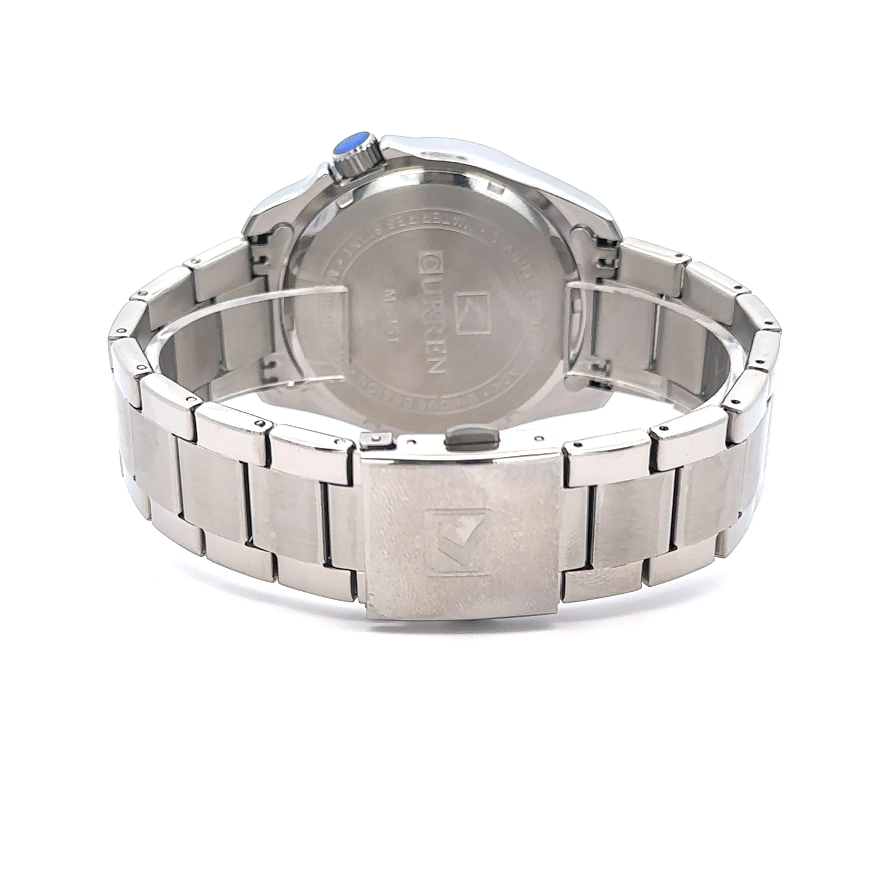 VESTIGE METAL BACK GREEN CURREN ICED OUT WATCH I 5517922
