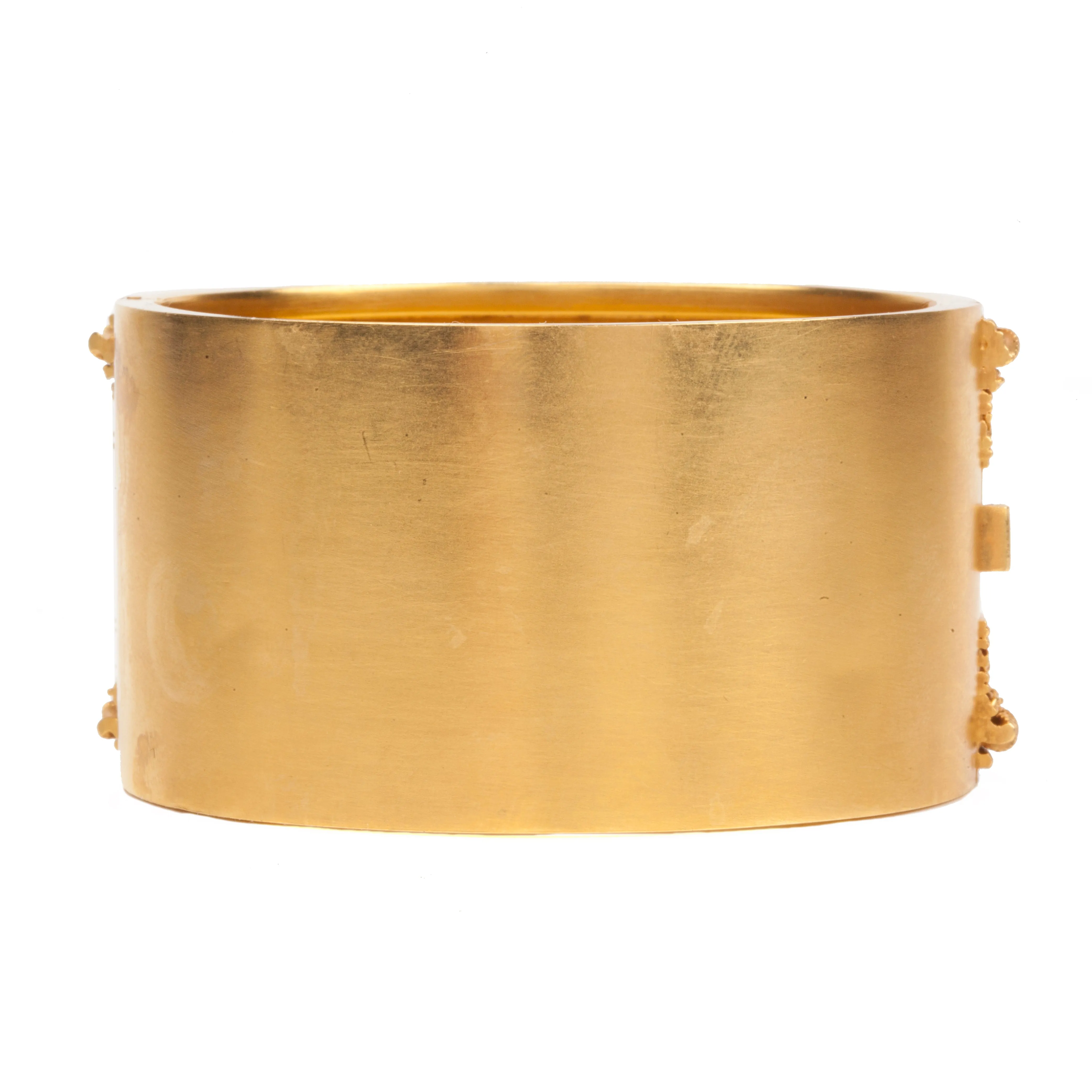 Victorian Gilded Bangle Bracelet