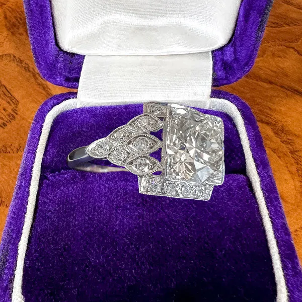 Vintage Engagement Ring, RBC. 1.75ct.