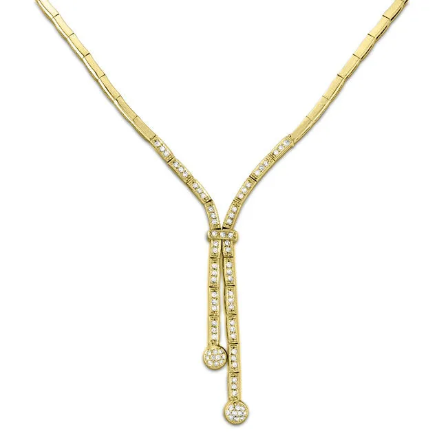 Vintage Style Diamond Necklace