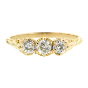 Vintage Three Stone Ring