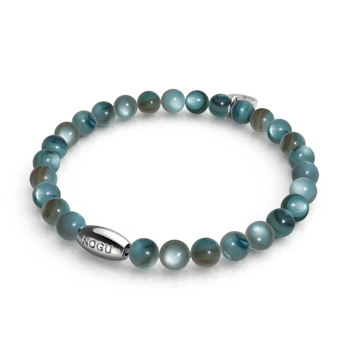 Viridian Kelp x Silver | Abalone Bracelet